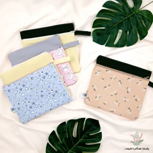 three-zippers-cloth-bag - کیف پارچه ای سه زیپ