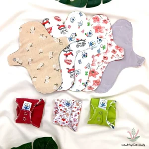 tricot-cloth-pad-size-two - پد پارچه‌ ای روزانه سایز دو تریکو